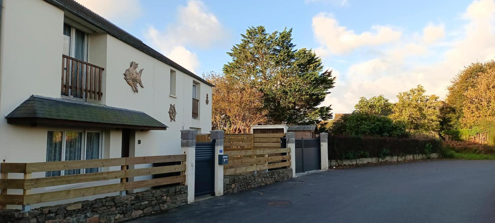 Maison A Cote De La Mer Фламанвил Екстериор снимка